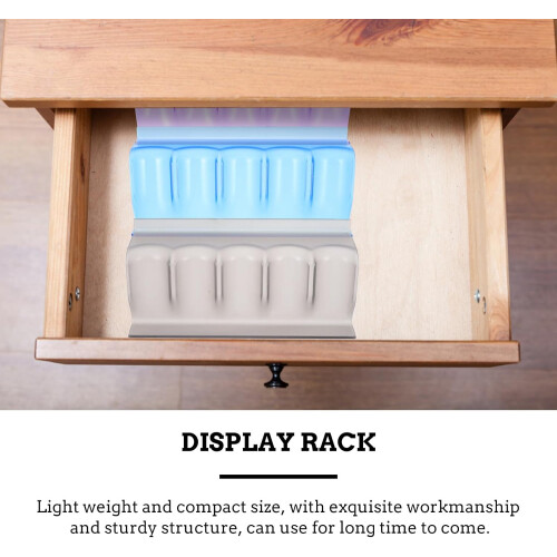 3pcs Essential Oil Bottle Display Rack Organizer Drawer Storage, Stackable Cosmetic Bottle 2