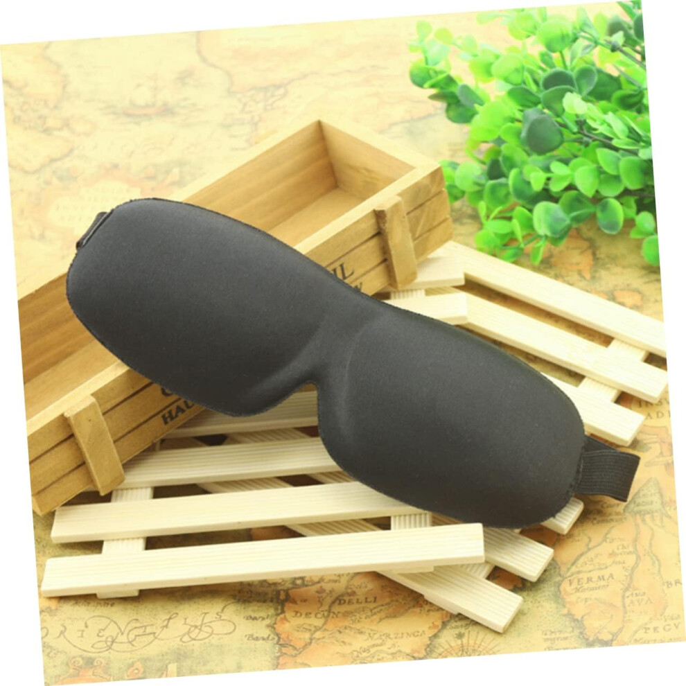 Hkhbjs 3D Contoured Sleep Mask Purple, Soft Light Block Eye Mask For Sleeping And Travel