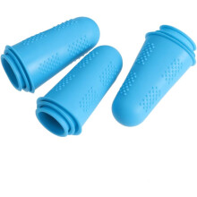 24 st silikonfingerskyddshandskar med fingertopparnas värmebeständighet