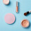 3sets Makeup Tool Powder Case Puff Refillable Powder Box Container Makeup Case Built Mirror for Travel Puff Storage 7