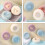 3pcs Exfoliating Bath Loofah Set for Women 3