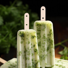 100 stuks natuurhouten ijslollystokjes met 5 gaatjes, handgemaakte ijs- en cakelollystokjes