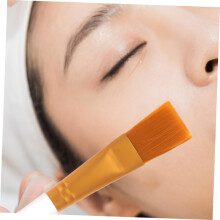 5pcs Facial Mask Brush Set with Synthetic Bristles and Plastic Handles