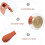 Alphabet Pattern Stamp Wax Seal Stamp Retro Style Copper Head Wood Handle 4