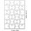 Rectangular Frame Metal Cutting Dies Puzzle Template Aço de carbono DIY papel artesanato Stencils 2