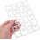 Rectangular Frame Metal Cutting Dies Puzzle Template Aço de carbono DIY papel artesanato Stencils 4