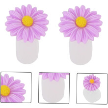 24 wiederverwendbare Zehenspreizer aus Silikon für die Pediküre (Gänseblümchen-Pediküre)