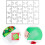 Rectangular Frame Metal Cutting Dies Puzzle Template Aço de carbono DIY papel artesanato Stencils 8