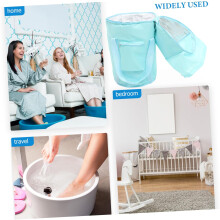 Tragbarer Fußbadeeimer, faltbare Badewanne, Reise- und Outdoor-Fußbadeeimer