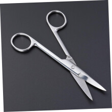 3-teiliges Set: Augenbrauentrimmer-Schere aus Edelstahl, Make-up-Schere, gebogene Augenbrauenschere, tragbares Beauty-Werkzeug