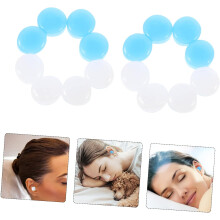 Silicone Sleeping Earplugs 24Pcs Noise Reduction Lightweight Ear Plugs Soft Reusable