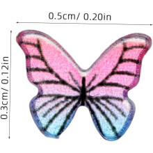 DIY Acryl Nagels Vlinder Nagelhangers Glitter Ornamenten Kunstbenodigdheden Kit