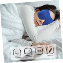 3 stk. mørkleggingsmasker for søvn, skyggeleggingsmasker for søvn, for reise, fly, hotellrom, masker, tilfeldig farge