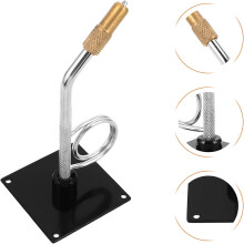 Portable Mini Fly Tying Vise Tool with Fishhook Puller and Anti-Loosening Hackle Pliers Compact Fly Tying Desk
