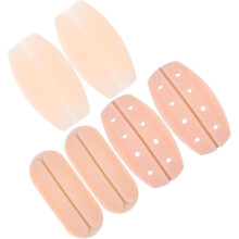 24 pezzi Supporti per cinghie riutilizzabili, cuscinetti antiscivolo in silicone per le spalle, invisibili e comodi, accessori da palestra per donna