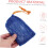 24pcs Drawstring Soap Foaming Bag Bubble Maker for Bathing Supply Soap Pouch Drawstring Bag 5
