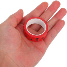 Marienkäfer-Washi-Tape-Set, 12 Rollen, dekoratives Papierklebeband für Bastelarbeiten, Journaling, Scrapbooking und DIY-Weihnachtsdekorationen