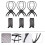 3pcs Wig Rack Stand Holders for Display Storage Material Safe for Wigs 6