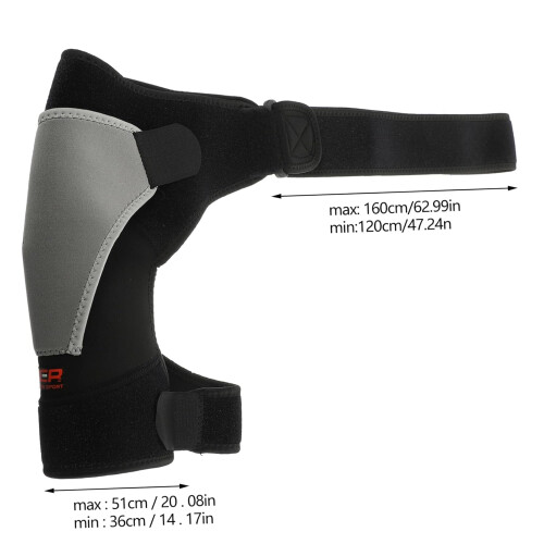 woman adjustable brace sport strap sleeve support shoulder compression right dislocation belt 1