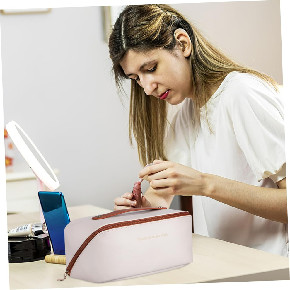 Hkhbjs Elegant And Spacious Makeup Travel Bag Organizer Versatile Compartments