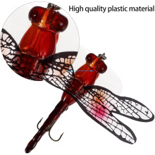 Dragonfly Fishing Bait Simulation Lure Topwater Imitation Fishing Hook Freshwater Bass Angling Lure