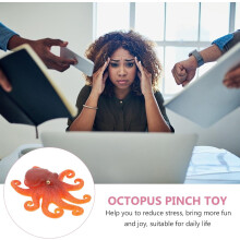 Realistischer, lebensechter Oktopus zum Kneifen und Stressabbau – weiches TPR-Material, knautschiges Tiermodell