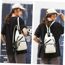 Multifunktionaler Canvas-Rucksack, lässige Umhängetasche, leichte Schultertasche