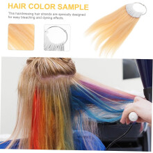 30 Stück Echthaar-Testproben, Friseurbedarf für Salonkosmetik, Farbanalyse (Großpackung)