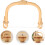 Mango de bambú para tetera, mango de repuesto para tetera, superficie lisa y resistente, color beige. 8