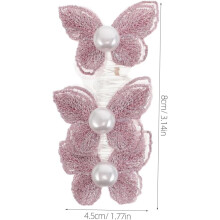 4 elastici per capelli a spirale, accessori per capelli, fasce per capelli con fiori, filo telefonico, cavo telefonico, plastica