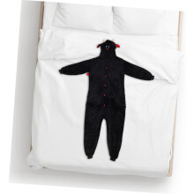 Karikatúra Onesie Pyžamo Vtipný diabolský kostým na Halloween Party Unisex Pohodlné pre dospelých
