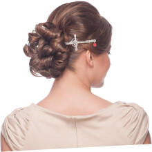 4pcs Chinese Vintage Metal Hair Sticks Flower Bun Accessories for Women and Teen Girls Traditional Hair Chopsticks Styling Tool