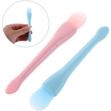 Ensemble de 4 pinceaux en silicone pour masque facial, applicateur de masque facial Ă double embout