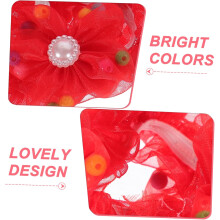 4pcs Hair Bun Covers Mesh Rope Hair Net Ballet Bun for Women Girls Ponytail Holders