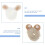 4 elastici per capelli con orecchie di coniglio in peluche, fascette decorative per capelli. 5