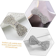 4er-Set Strass-Haarnadeln, Kristall-Haarschleifen, funkelnde Haaraccessoires für Damen und Mädchen, Hochzeitskleid