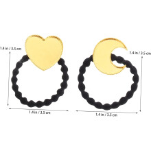 DIY hajgyűrű 4 db 3,5 cm-es ötvözet kerettel hajgumi lányoknak, barátoknak, mindennapi életre, partikra
