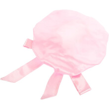 4 stuks douchemutsen met strik, decoratieve badmuts voor vrouwen en meisjes, satijnen muts, haarmuts voor tijdens het slapen en in bad.