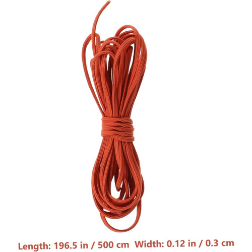 5 stk. elastisk elastisk snor til armbånd, smykkelaging, DIY-håndverk, hårtilbehør, elastisk perlesnor 1