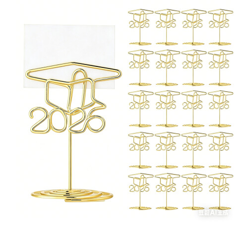 20Pcs Cap Shape Note Clips Card Holders Photos Cards Table-20 1