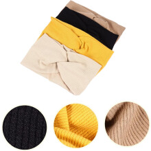 4er-Pack Fitness-Stirnbänder für Damen, elastische Haarbänder, Yoga-Stirnbänder, Sport-Stirnbänder