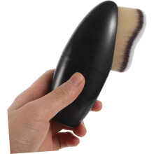 Pinceau fond de teint fin et compact pour maquillage crème et poudre, pinceau estompeur pour peaux noires