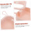 4 Pcs Hair Band Storage Box Makeup Storage Case Small Storage Boxes 6