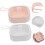 4 Pcs Hair Band Storage Box Makeup Storage Case Small Storage Boxes 7