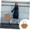 Gewebte Strohhandtasche im Boho-Stil, khakifarben, Schultertasche 8