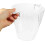 Balde de gelo acrílico 1500ml Bar Balde de gelo com design multifuncional e material resistente à abrasão 4