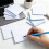 4Pcs Bowtie Print Notepads 30 Sheets Each For Offices-pink. 7