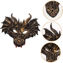 Halloween-Drachen-Cosplay: Gruseliges Tier-Ganzgesicht für Partys, Maskenbälle, Karneval, Jungen, Mädchen und Erwachsene