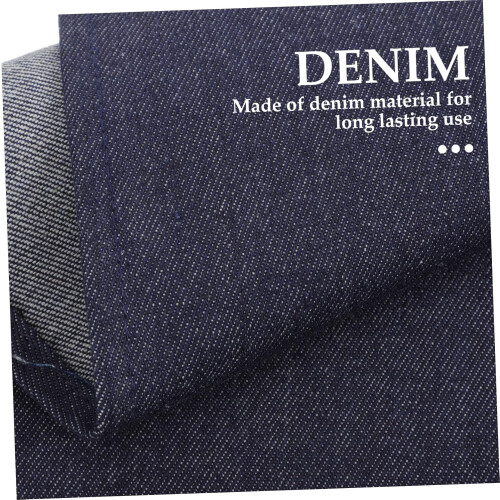 Wandbehang, Denim-Abzeichen-Display-Organizer, dekorative leere Flagge 2