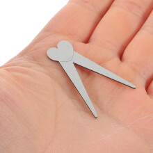 50 bucăți placă magnetică tip ochi de pisică cu vârf francez, instrument de fier în formă de foarfecă și magnet cilindric